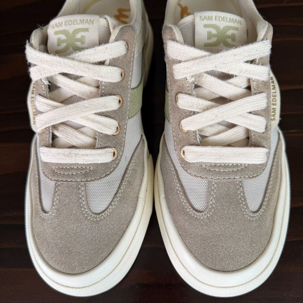 Sam Edelman Layla Sneakers Simone Lace Up Women Shoe Size 7.5 - Picture 7 of 11